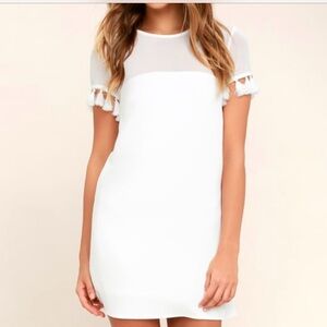 Lulus white dress